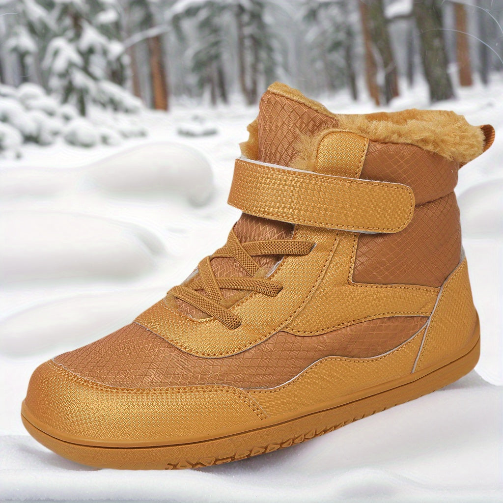 New Snow Boots, Hiking Boots, Winter Style, Fleece Lined, Rubber Sole, Outdoor Boots, Winter Boots, Winter Footwear, Winter Boots for