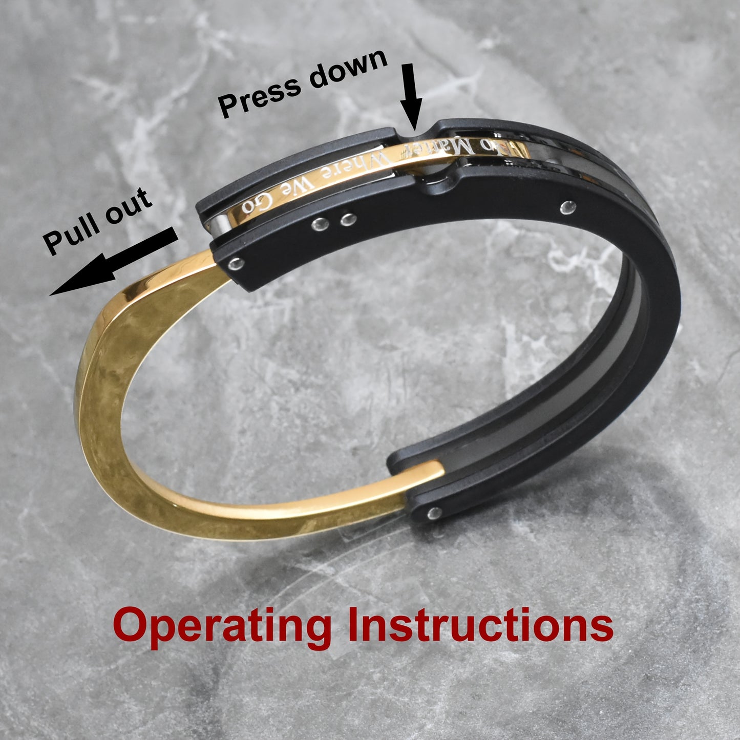 Couples Bracelet Stainless Steel Cuff Bracelet Love Matching Bracelets Gift For Girlfriend Boyfriend Men Women Valentine'S Day, Without Battery