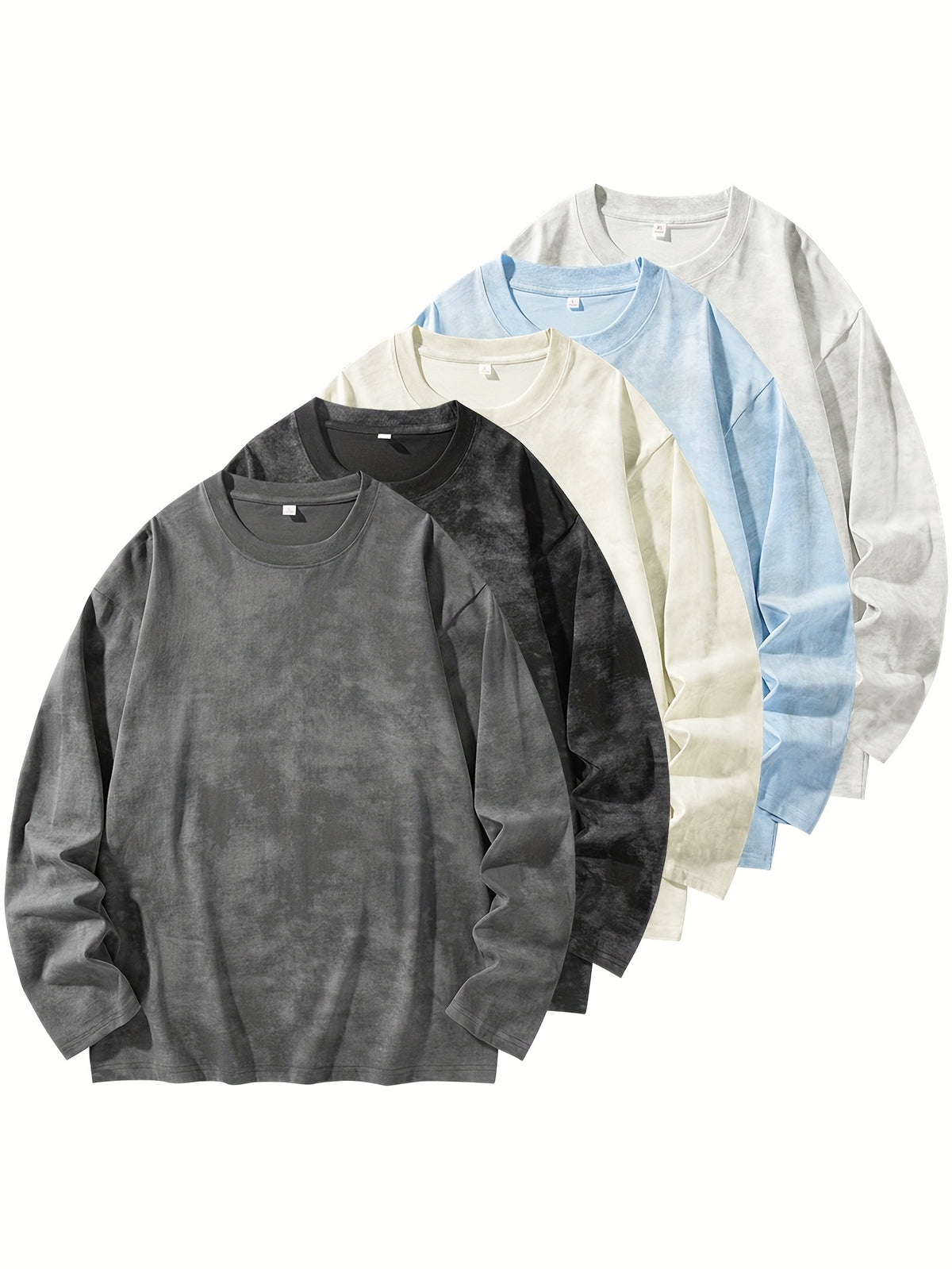 Men'S Trendy Loose Tie Dye Long Sleeved Hoodie with Unique Style And Exquisite Detail Fabric Brings Ultimate Comfort, Suitable for Casual Strolls, Friend Gatherings And Other Relaxed Occasions