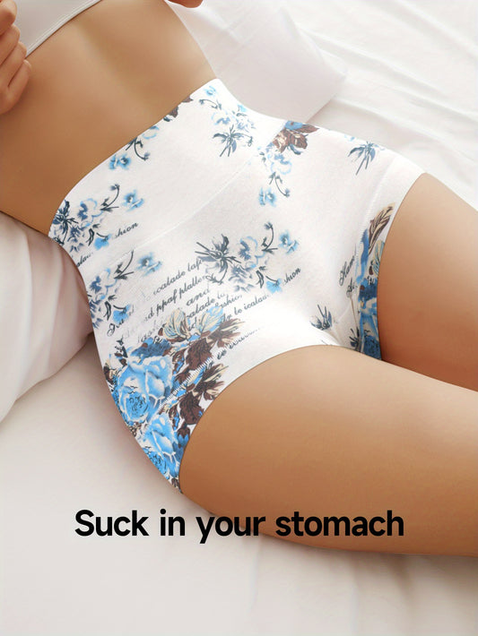 12pcs Women'S High-Waisted Straight-Leg Pants with Vintage Floral And English Letter Print Patterns. These Pants Have a And Lifting Effect, Are Made of Soft And Comfortable Fabric, And Are Breathable Without Being Stuffy. The