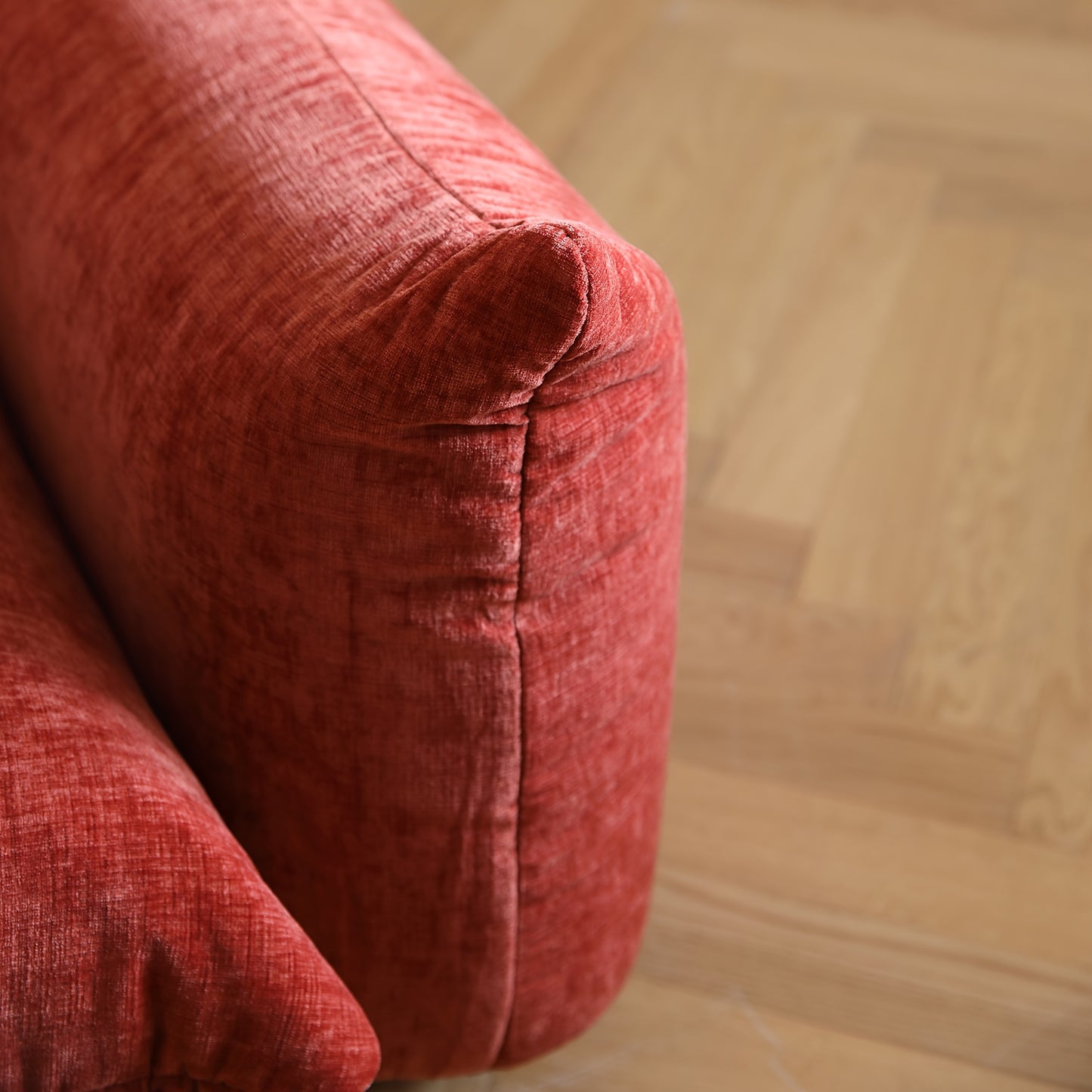 [5-Seater Modular Chenille Sofa] Modular Chenille Minimalist U-Shaped 5-Seater Sectional Sofa with Wide Reversible Chaise Ottoman for Living Room, Bedroom, Office, Apartment