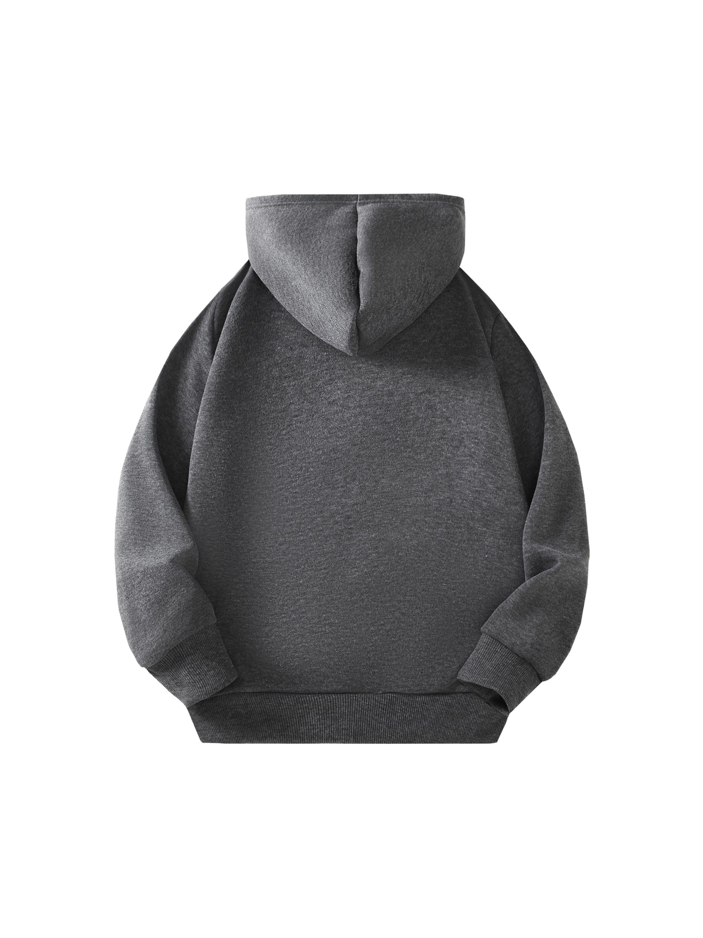 [4pcs Boys' Cardigan Jackets] 4pcs Boys' Light-Lined Zip-Up Hooded Cardigan Jackets | Multi-Color & Solid Color | Autumn & Spring, Stylish & Versatile for Outdoor Jogging