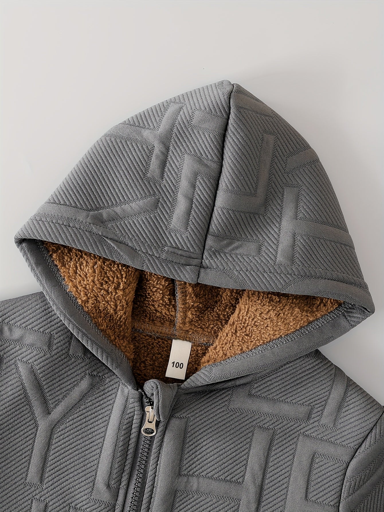 [Winter Jacket & Pants] DONABEBE 2pcs Winter Jacket & Pants Set - Full-Zip Hooded Coat with Fleece, Matching Letter Logo Pants, Warm Casual Outfit for Cold Weather, Cozy 2pcs Clothes (Hand Washable), Perfect for Outdoor