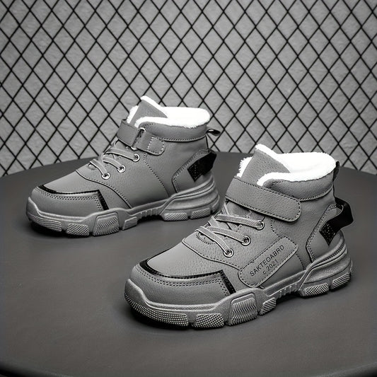 [Winter Warm Sports Shoes] Winter Warm Sports Shoes for Boys And Girls, Including Snow Boots, Badminton Shoes, And Boots, Sneaker For Boy, Boy Shoe, School Shoe For Boy, Shoe For Boys, Shoe For Boy, Boots For Boy, Sneaker For