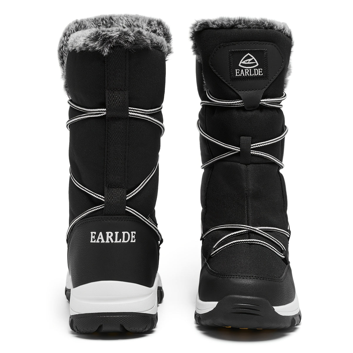 Women'S Winter Snow Boots Lightweight Warm faux fur Lined Mid-Calf Booties