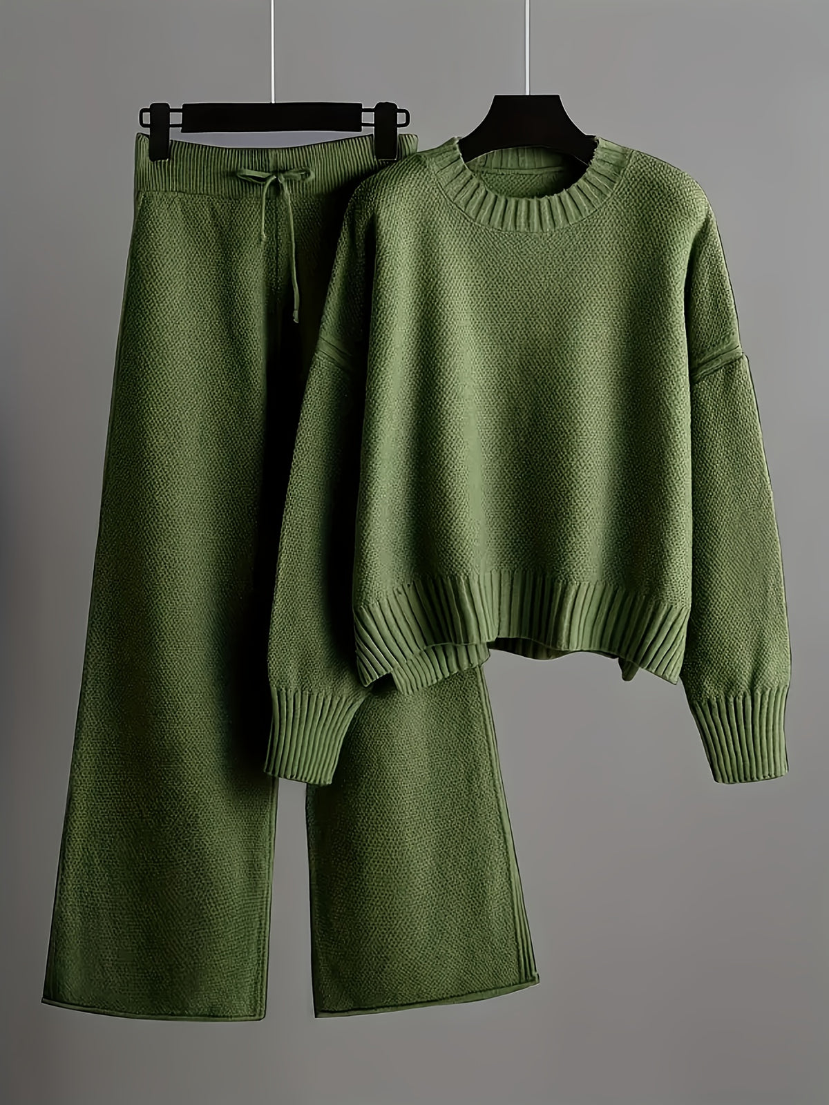 Women's Casual Sweater , Loose Pullover Two-piece Set , Autumn/Winter