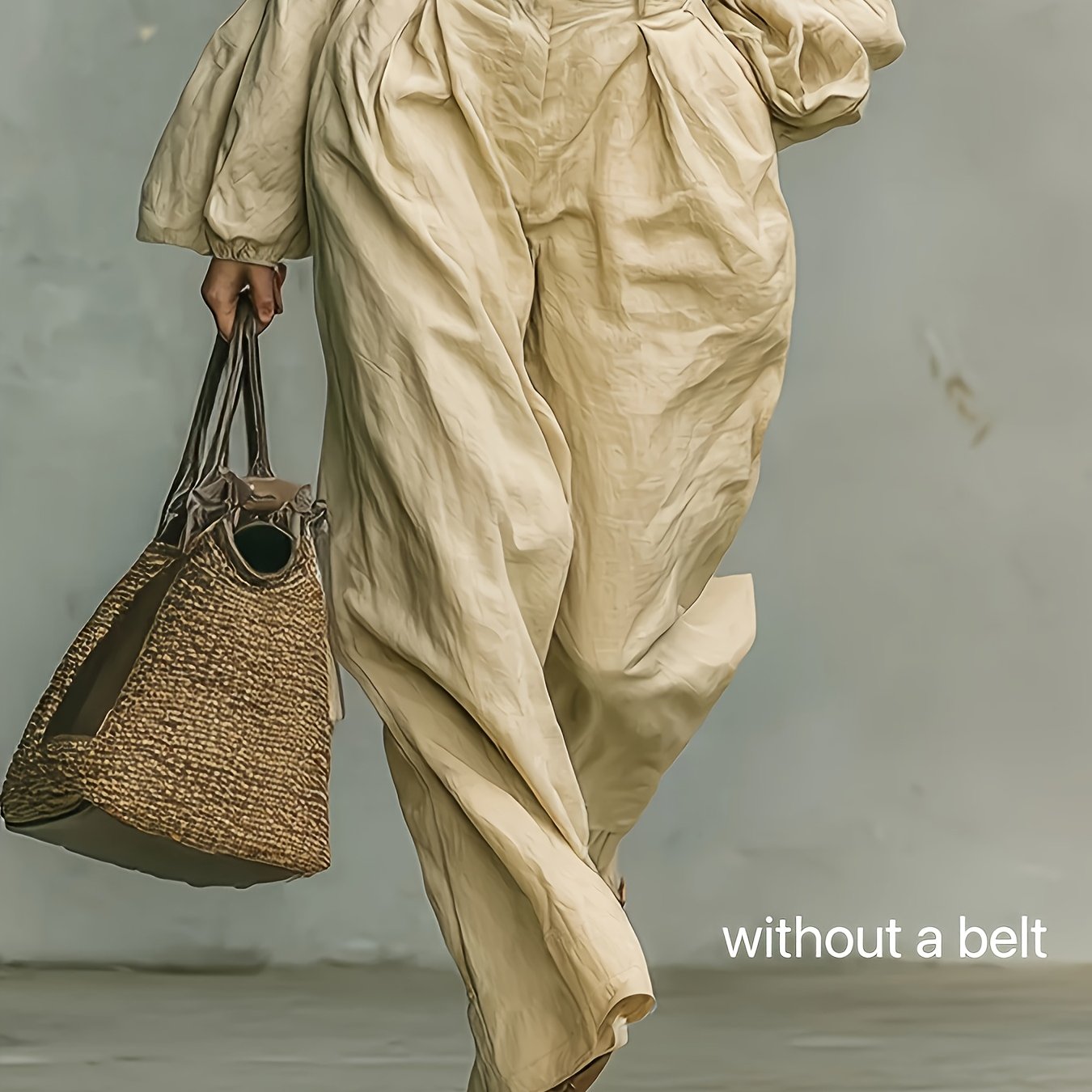Women's Casual Wide-Leg Pants - Versatile Everyday Long Pants Lazy Style New