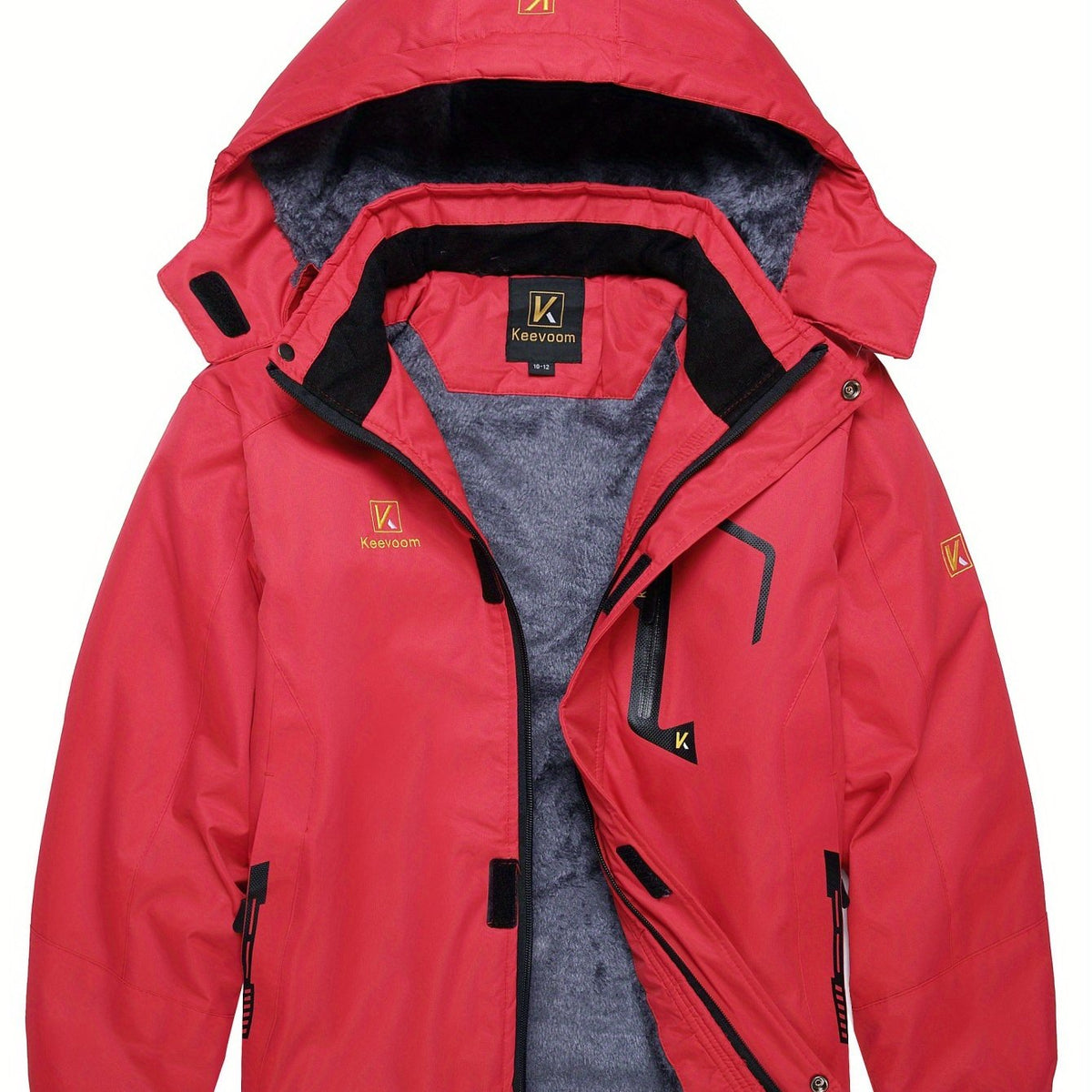 2025 New Arrival 1pc Boys' Outdoor Windproof Hooded Winter Jacket Warm Windproof Coat with Detachable Hood Design Perfect Gift for Labor Day, Wedding Season, Christmas, Halloween, Thanksgiving, New Year, And Other Holidays