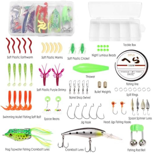 Gamashino Telescopic Fishing Rod and Reel Combo with Lures & Carry Bag - Portable Collapsible Fishing Pole Suitable for Boys, Girls, Youth - -in- Fishing Equipment, Lightweight Rod & for Beginners, Ideal Gift for Fishing Trip