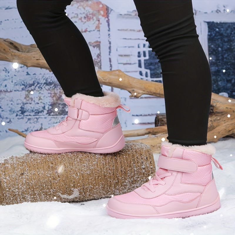 New Snow Boots, Hiking Boots, Winter Style, Fleece Lined, Rubber Sole, Outdoor Boots, Winter Boots, Winter Footwear, Winter Boots for