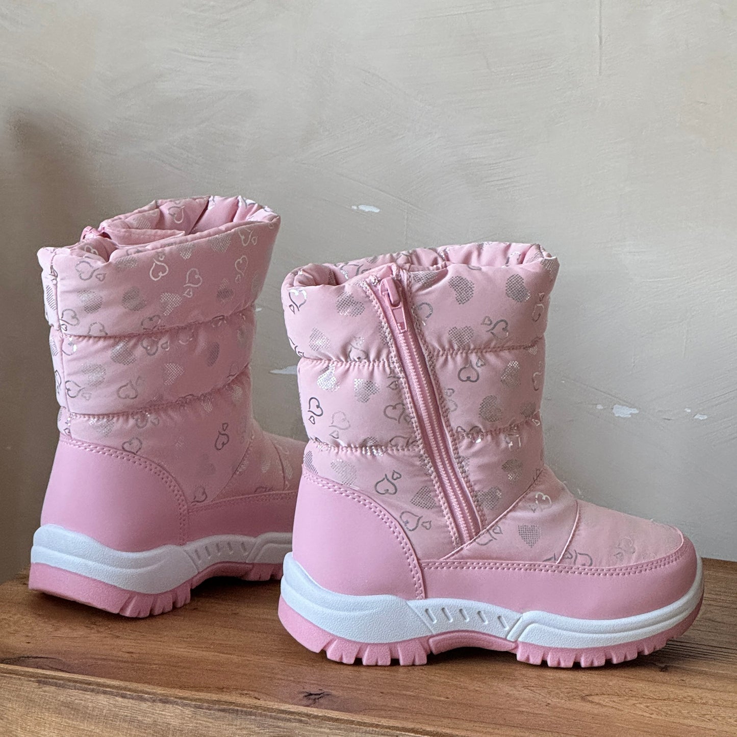 Girls' & Boys' Winter Snow Boots - Thermal Insulated High-Top Snow Boots with Slip-On Closure, Non-Slip EVA Sole, Warm Winter Boots for Snow, Ice, Thick, Outdoor - Easy Slip-on Design For Cold Weather, Winter Boots, Ice Walki