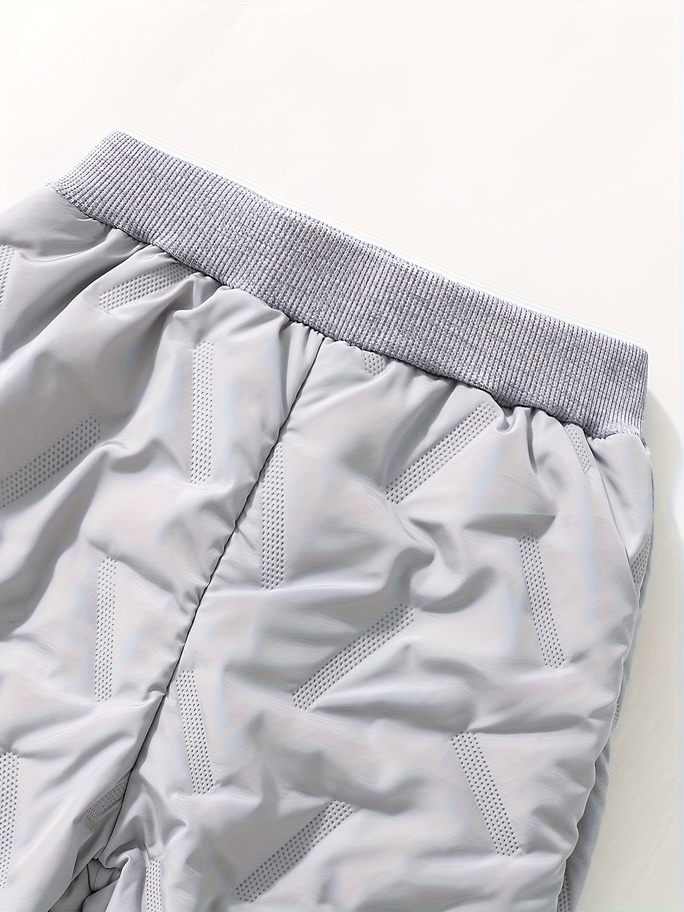 DREAMY DRESSES Boys' Fleece Pants / Lightweight Winter Snow Pants with Elastic Waist & Piping, Black Fleece-Like Texture / Hand Washable Kids Thermal Trousers for Skiing, Outdoor Play & Cold Weather ( &), Perfect for Outdoor