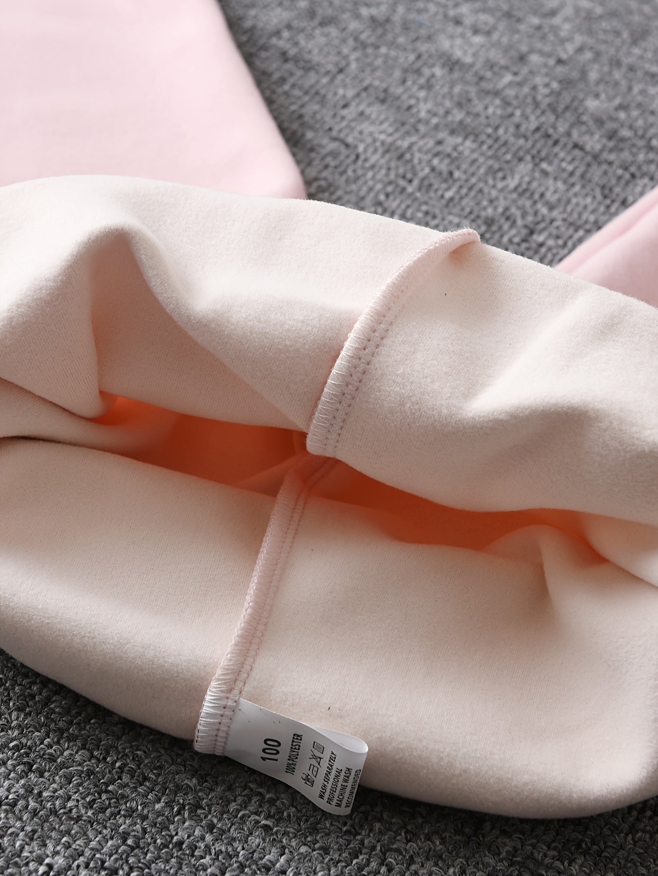 Girls' 3pcs Fleece-Lined Leggings Set - Soft Stretchy Winter Pants with Elastic Waistband, Solid Color (Pink, Gray, Black) - Cozy Long Trousers for Casual & Outdoor, Perfect Birthday Gift, Winter Leggings, Outdoor Clothing, S