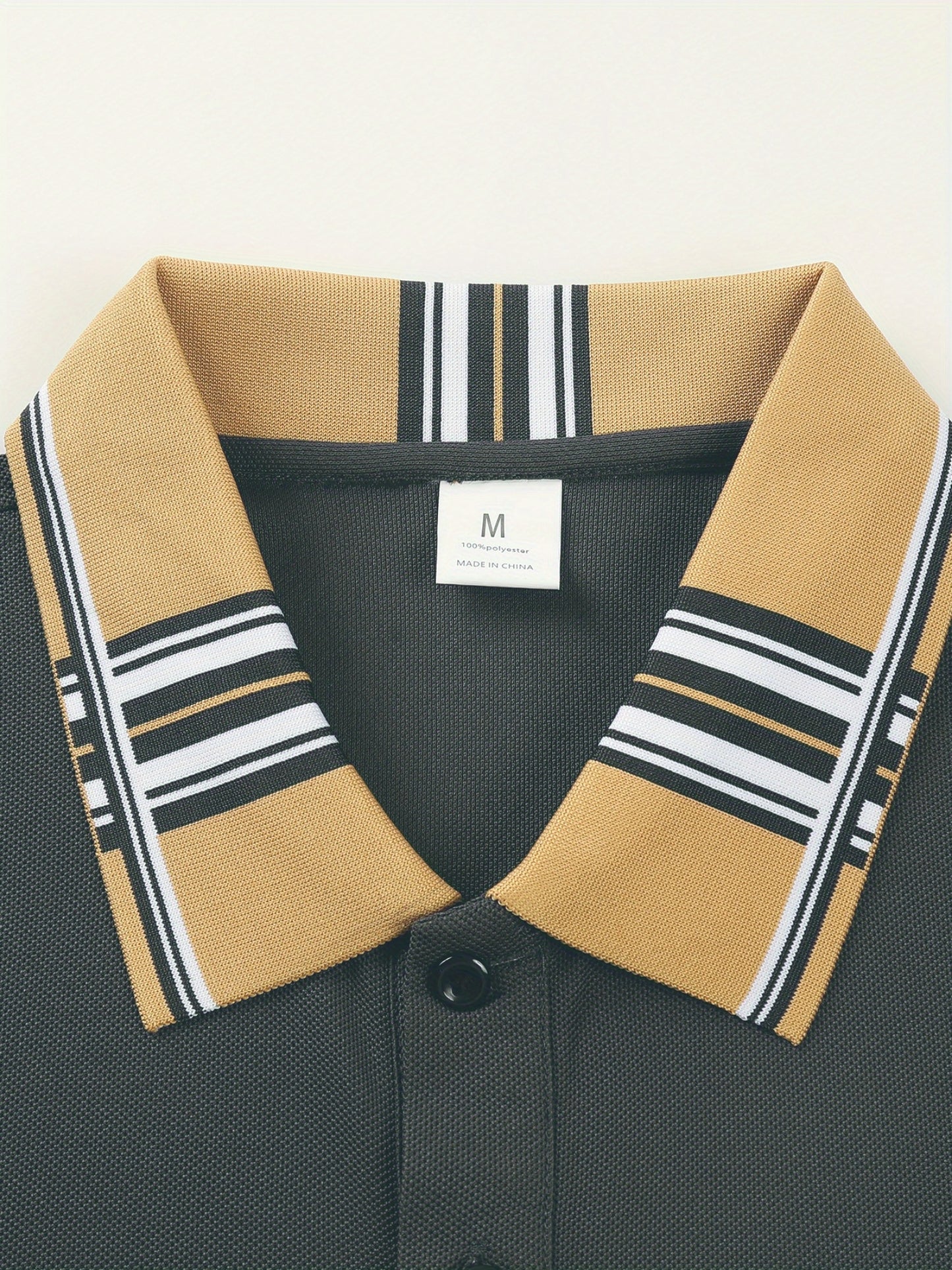 (AA046 Right Horse Racing Print Three-Piece Set) Milanese British Style Men'S Casual Short-Sleeved Shirt Popular Plaid Collar Golf Clothing Men'S Outdoor Sports Polo Shirt Lapel Polo Shirt Men'S Polo T-Shirt