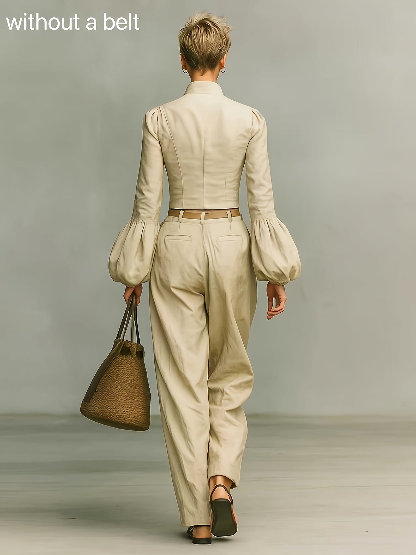 Women's Casual Wide-Leg Pants - Versatile Everyday Long Pants Lazy Style New