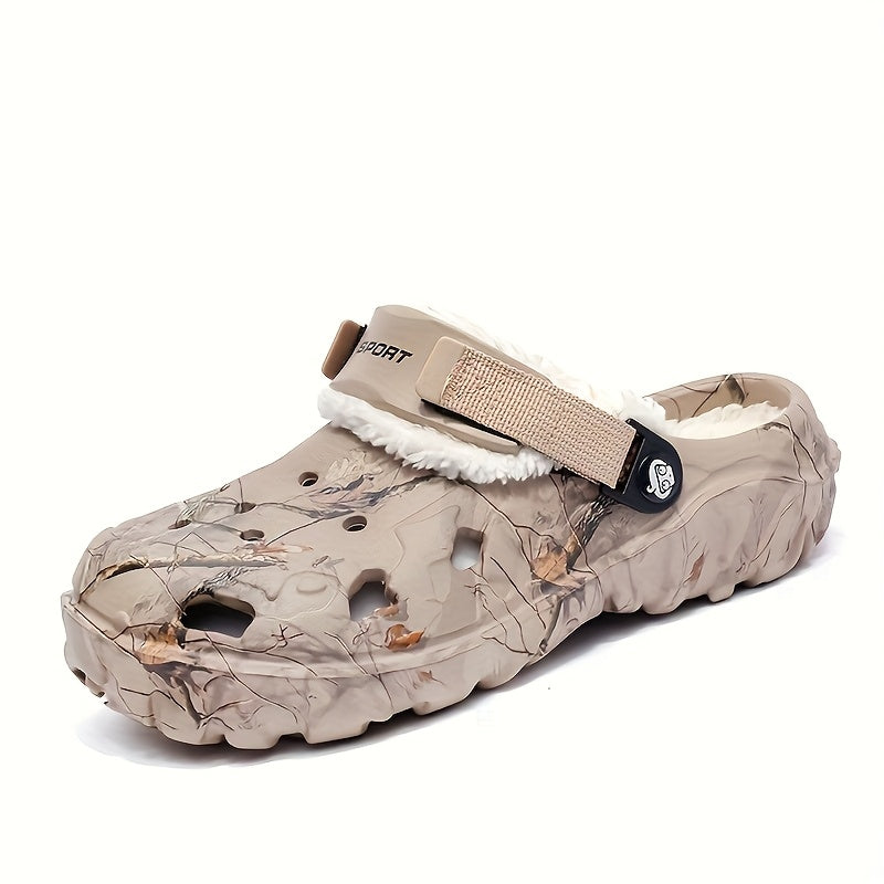 New Slippers for Men, Winter Indoor Home Warm Anti-Slip Slippers