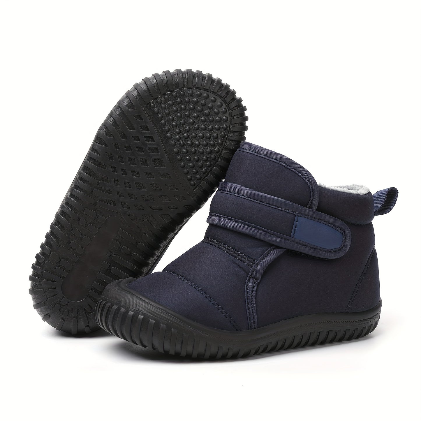 Comfortable Snow Hiking Boots for Boys and Girls - Warm Lined, Non-Slip, Cozy, High-Quality, Breathable, Easy-Walk Ankle Boots, Suitable for Winter Outdoor Hiking and Adventures, Cold Weather Footwear, Cozy Footwear, Nonslip